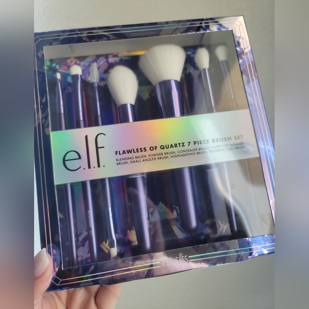 Elf Flawless of Quartz 7 pcs Brush Set